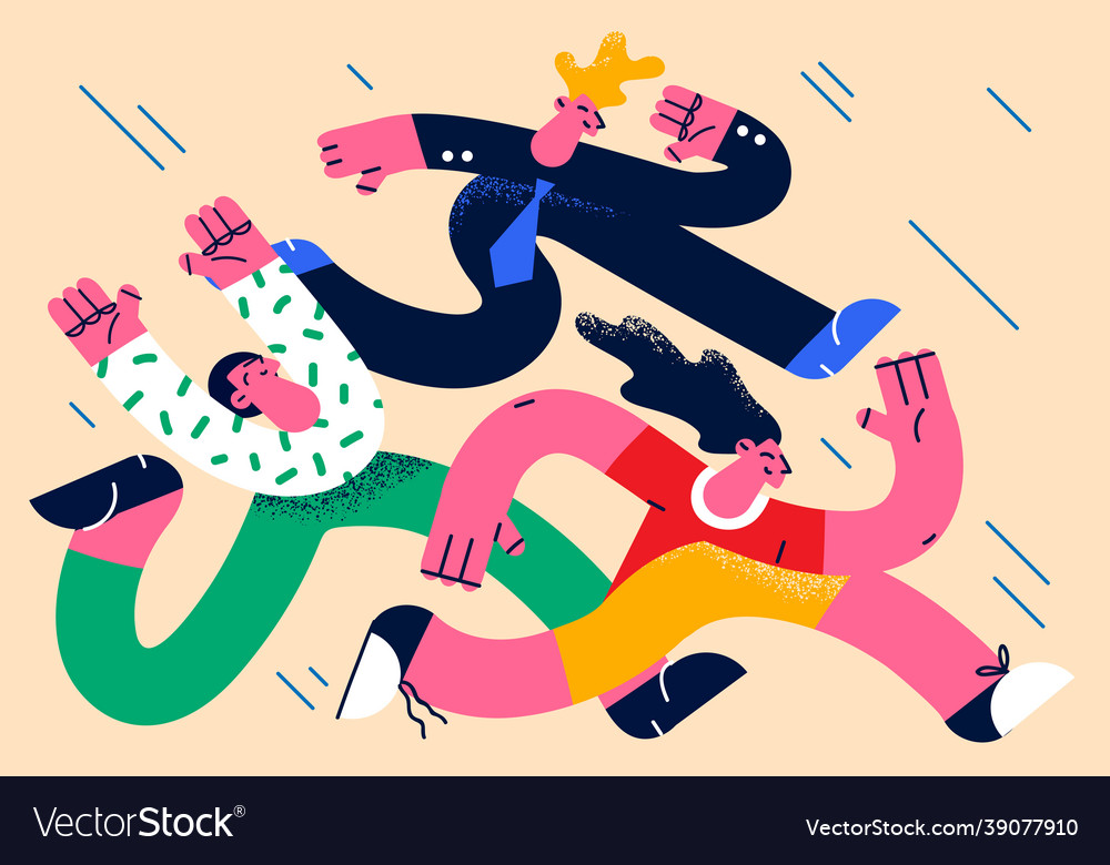 Business competition and contest concept Vector Image