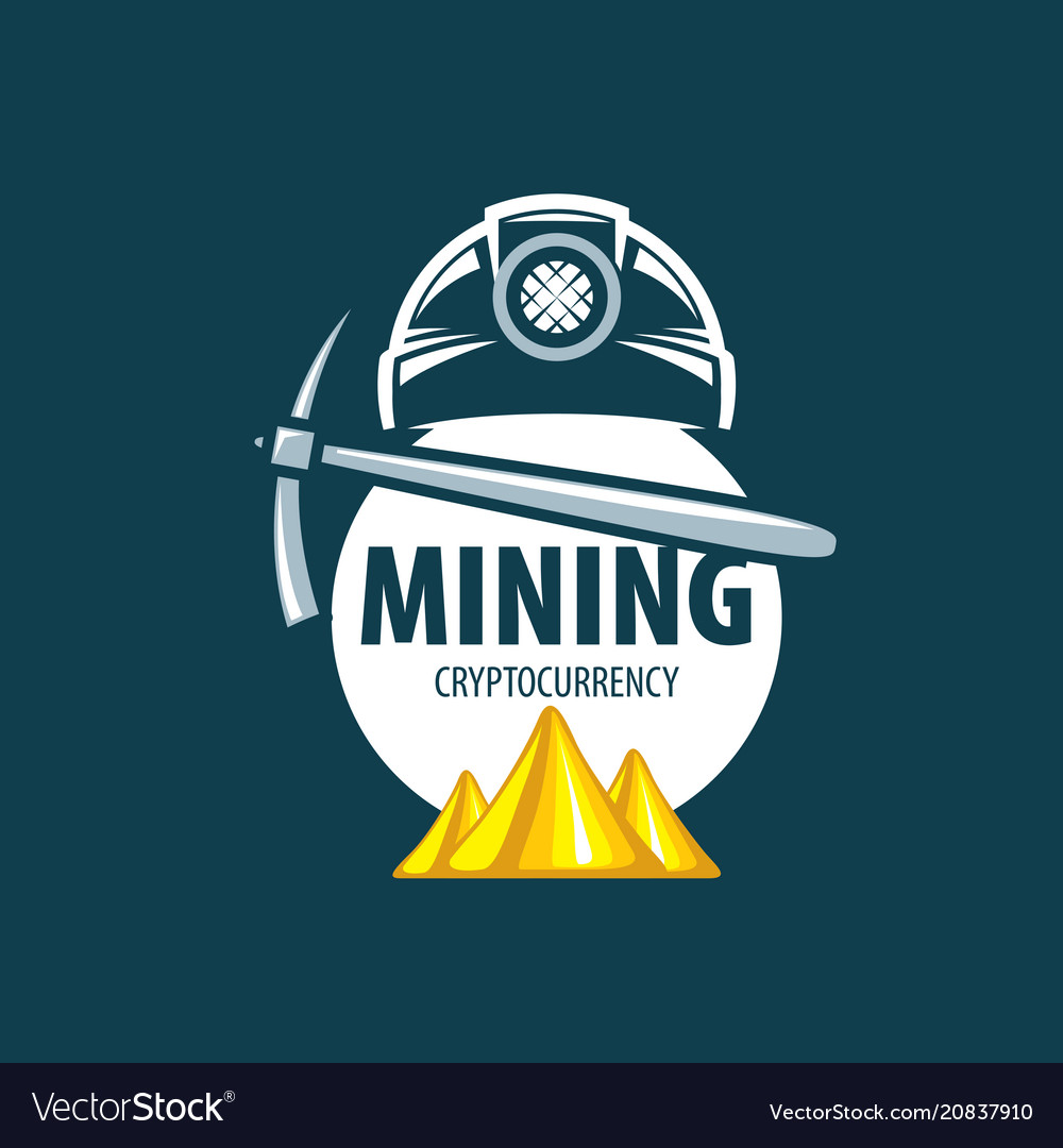 Digital currency mining vector image Digital currency mining
