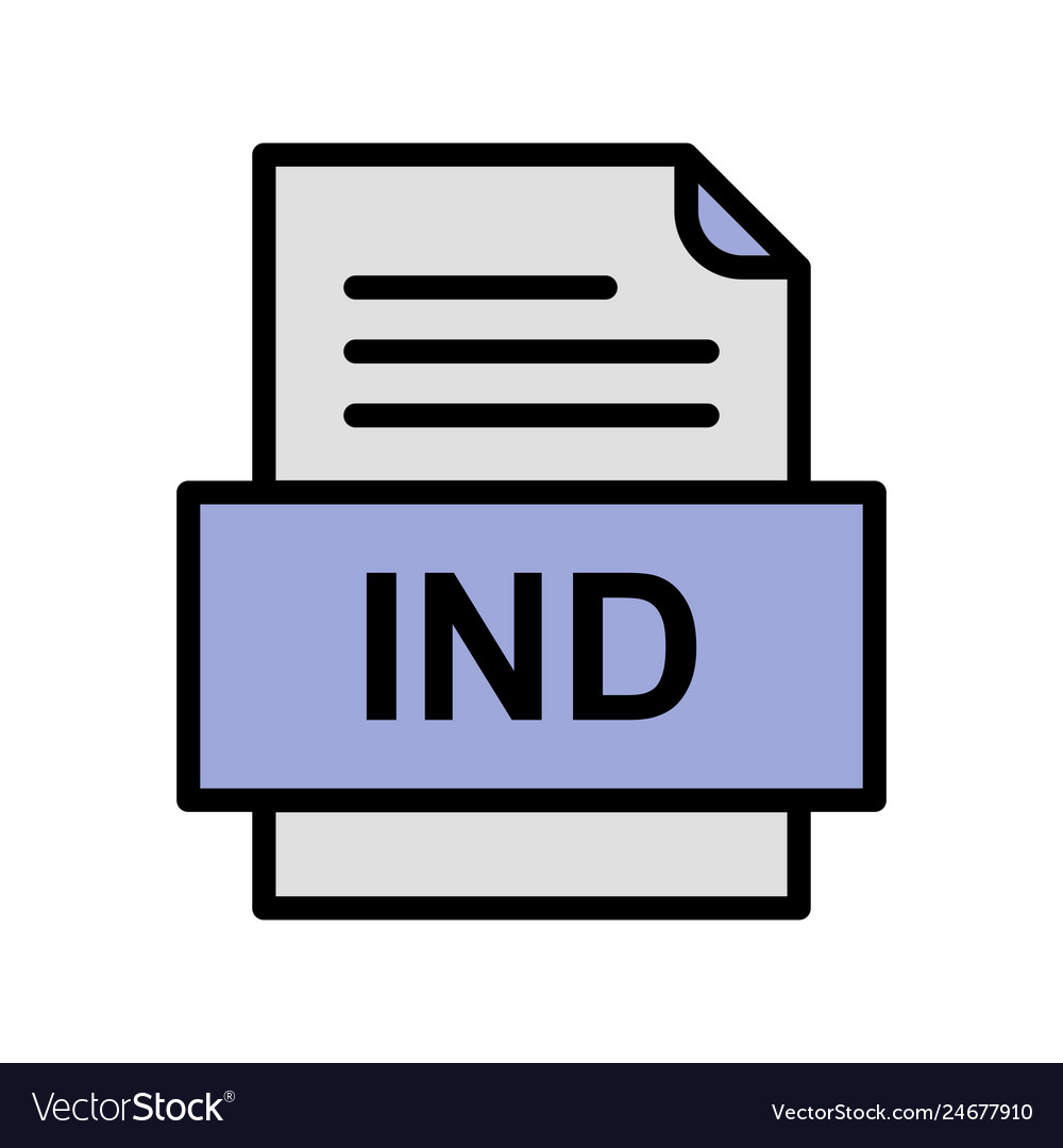 Ind file document icon