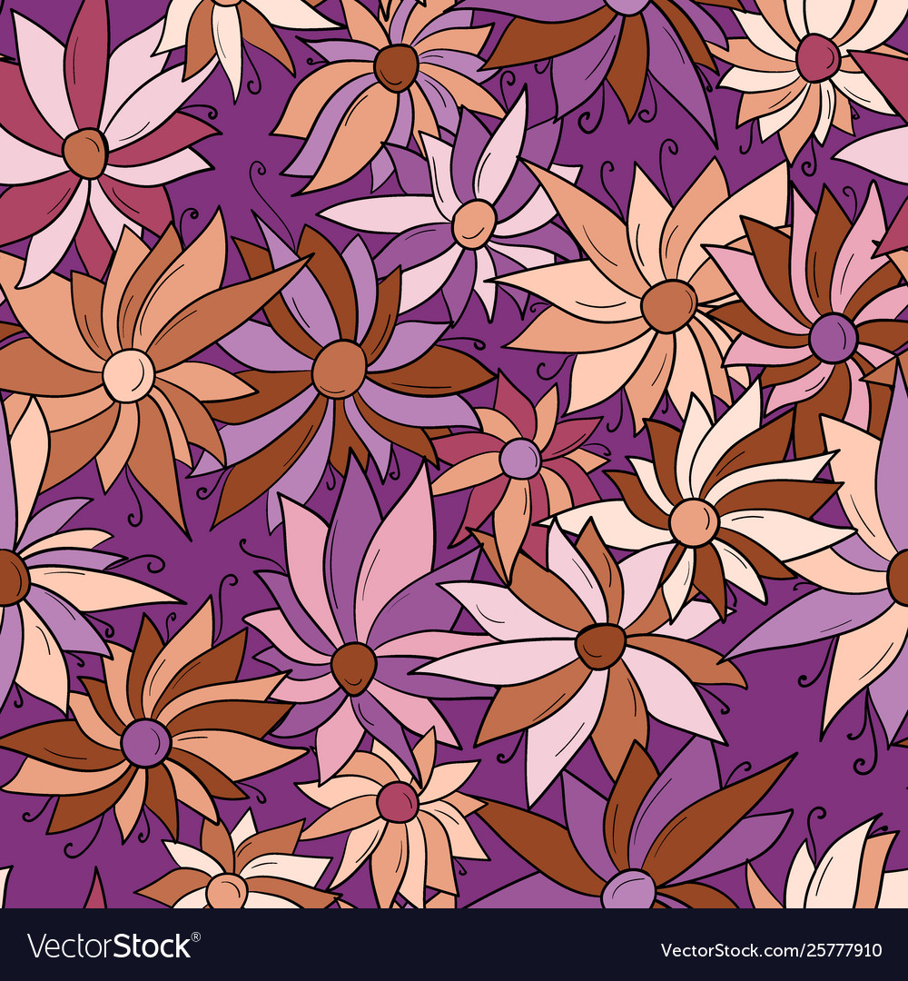 Seamless pattern background with different vector image Seamless pattern background with different