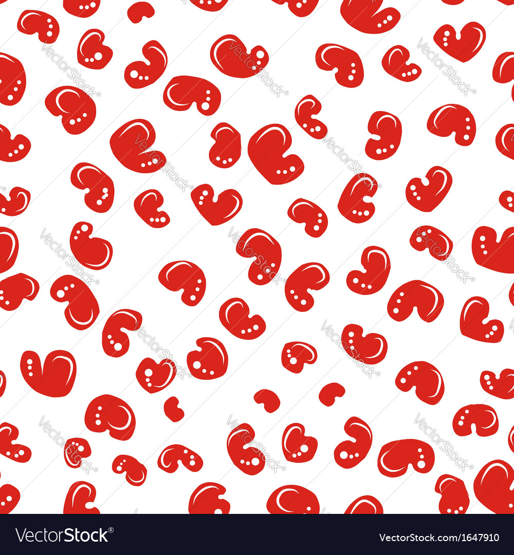 Seamless pattern with red apples for your design