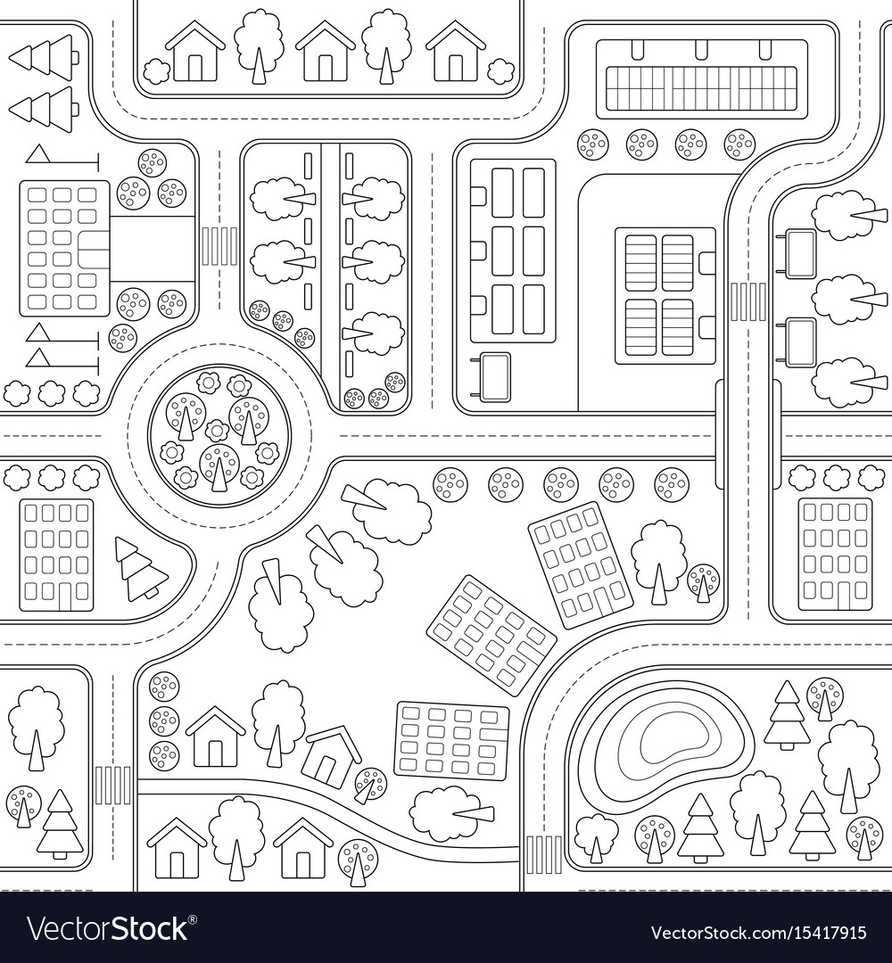 Abstract seamless background pattern