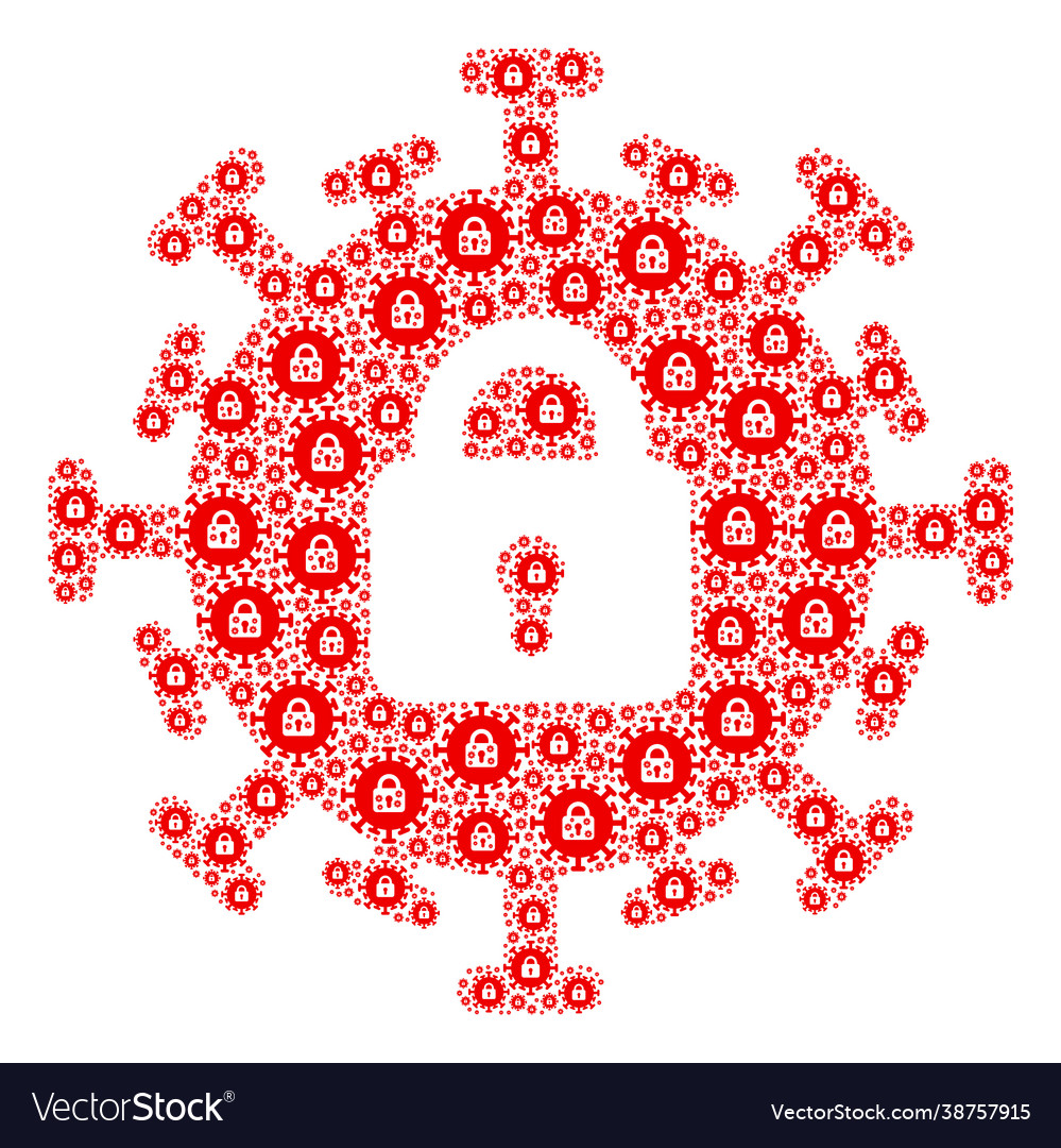 Contagious lockdown recursion composition Vector Image Contagious lockdown recursion composition