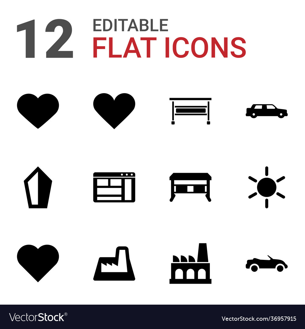 Contemporary icons Royalty Free Vector Image - VectorStock