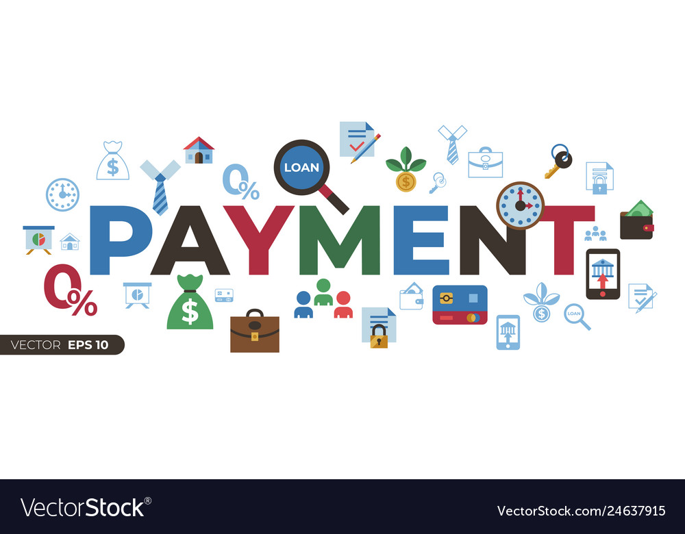 Social credit and banking payment icons