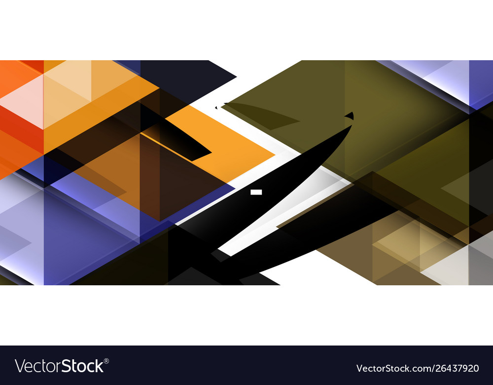 Abstract triangle pattern colorful backdrop vector image Abstract triangle pattern colorful backdrop