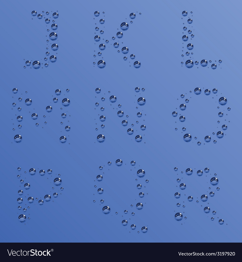 Bubble alphabet - part 2