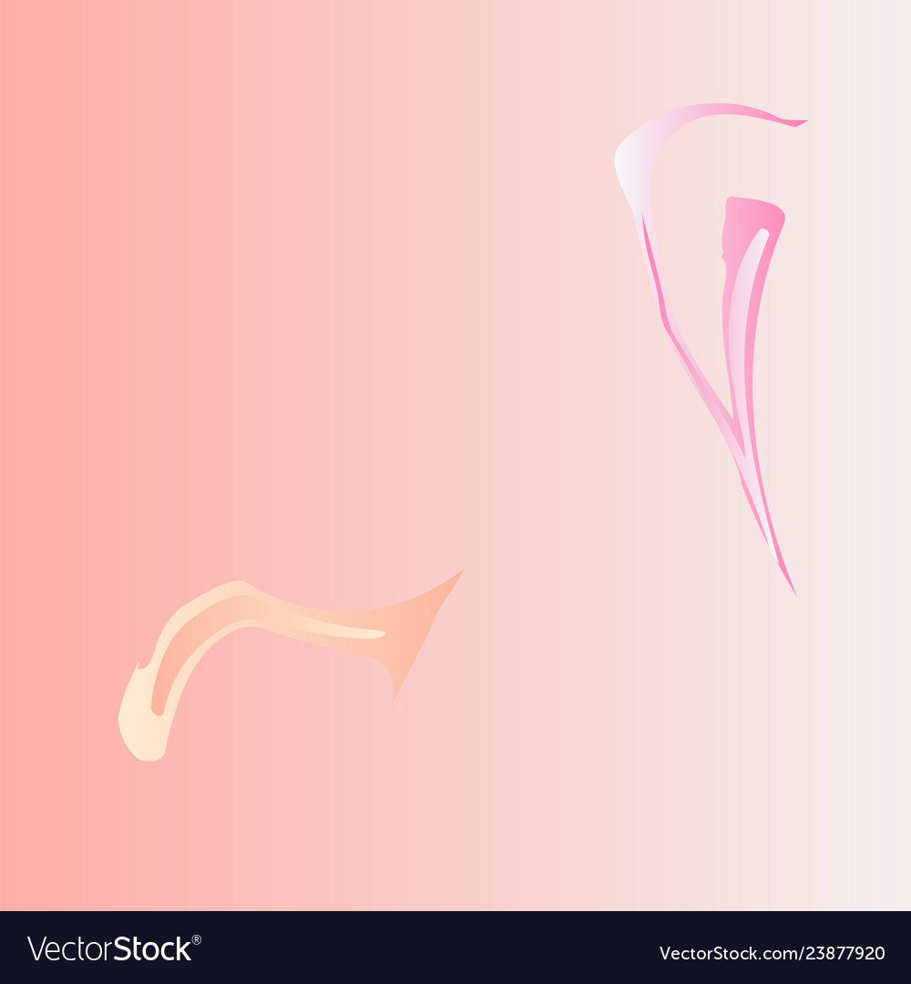 Gradient light orange background with abstract vector image Gradient light orange background with abstract