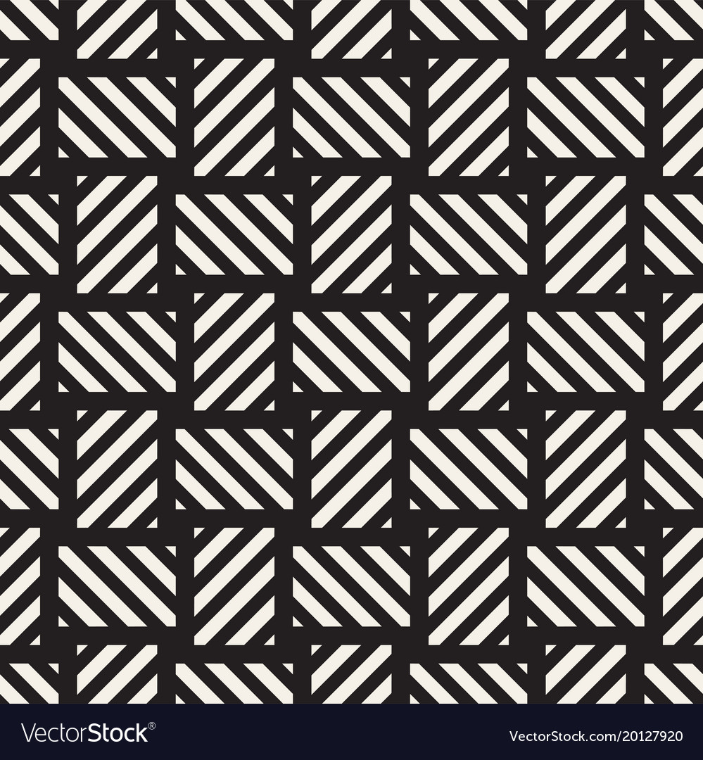 Monochrome Lattice Abstract Pattern