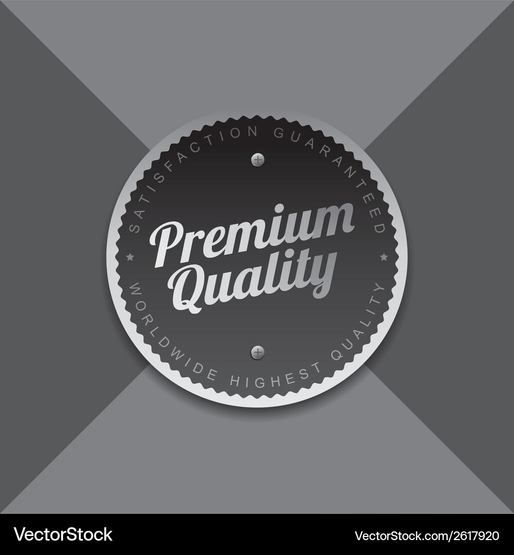Premium label Royalty Free Vector Image - VectorStock