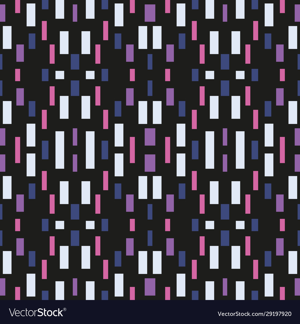 Seamless geometric pattern with colorful elements Vector Image Seamless geometric pattern with colorful elements
