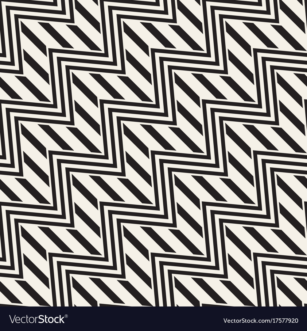 Seamless zigzag line pattern abstract