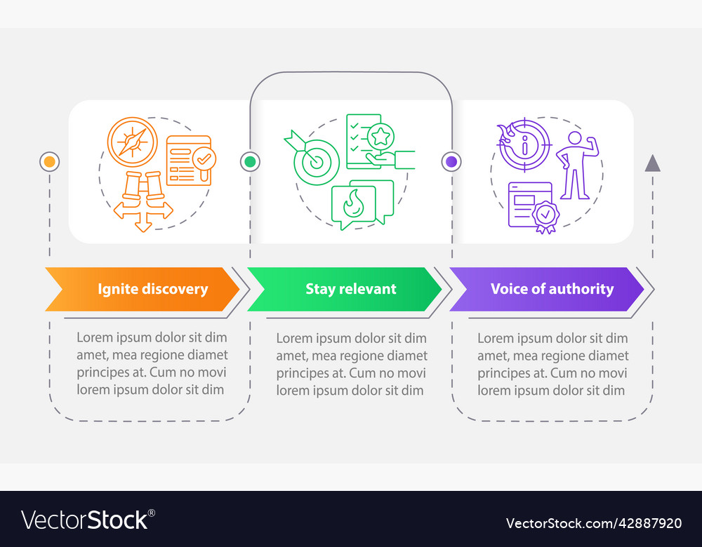 Search engine optimization features rectangle Vector Image Search engine optimization features rectangle