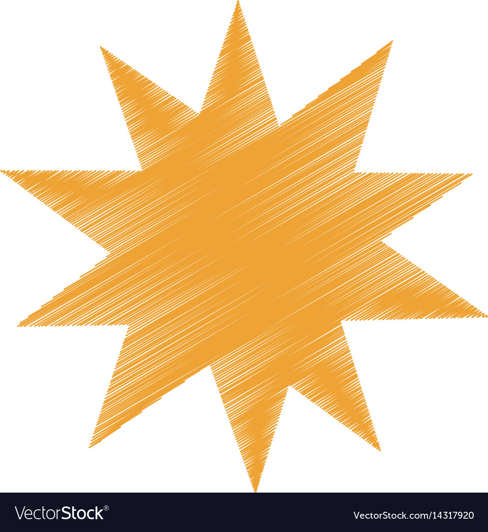 sun silhouette ecology icon royalty free vector image