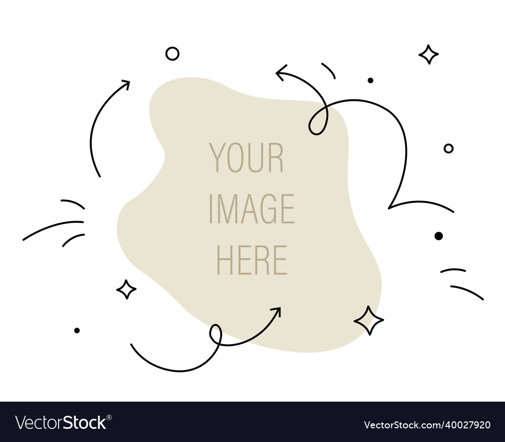 Trendy simple abstract background lines design