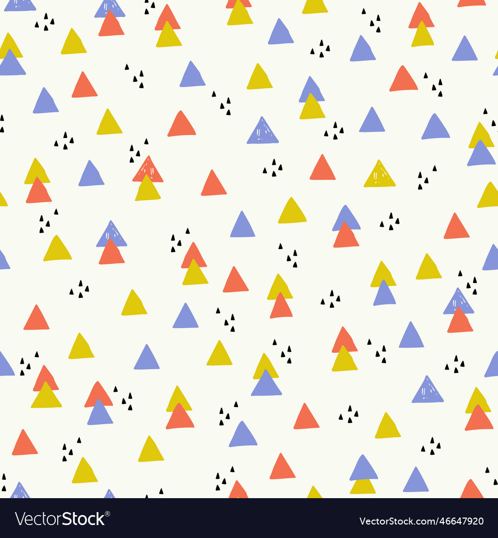 Triangular Grunge Pattern