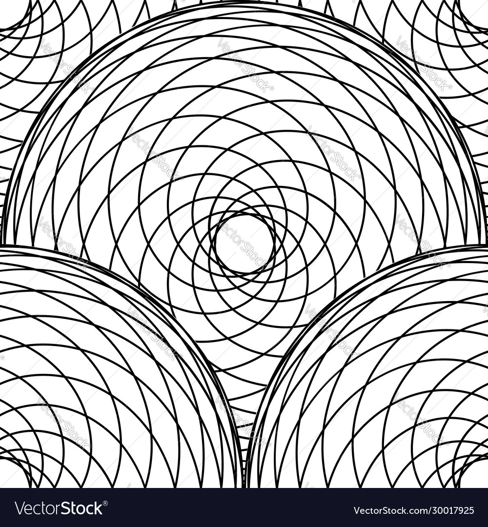 Abstract geometric pattern with intersection