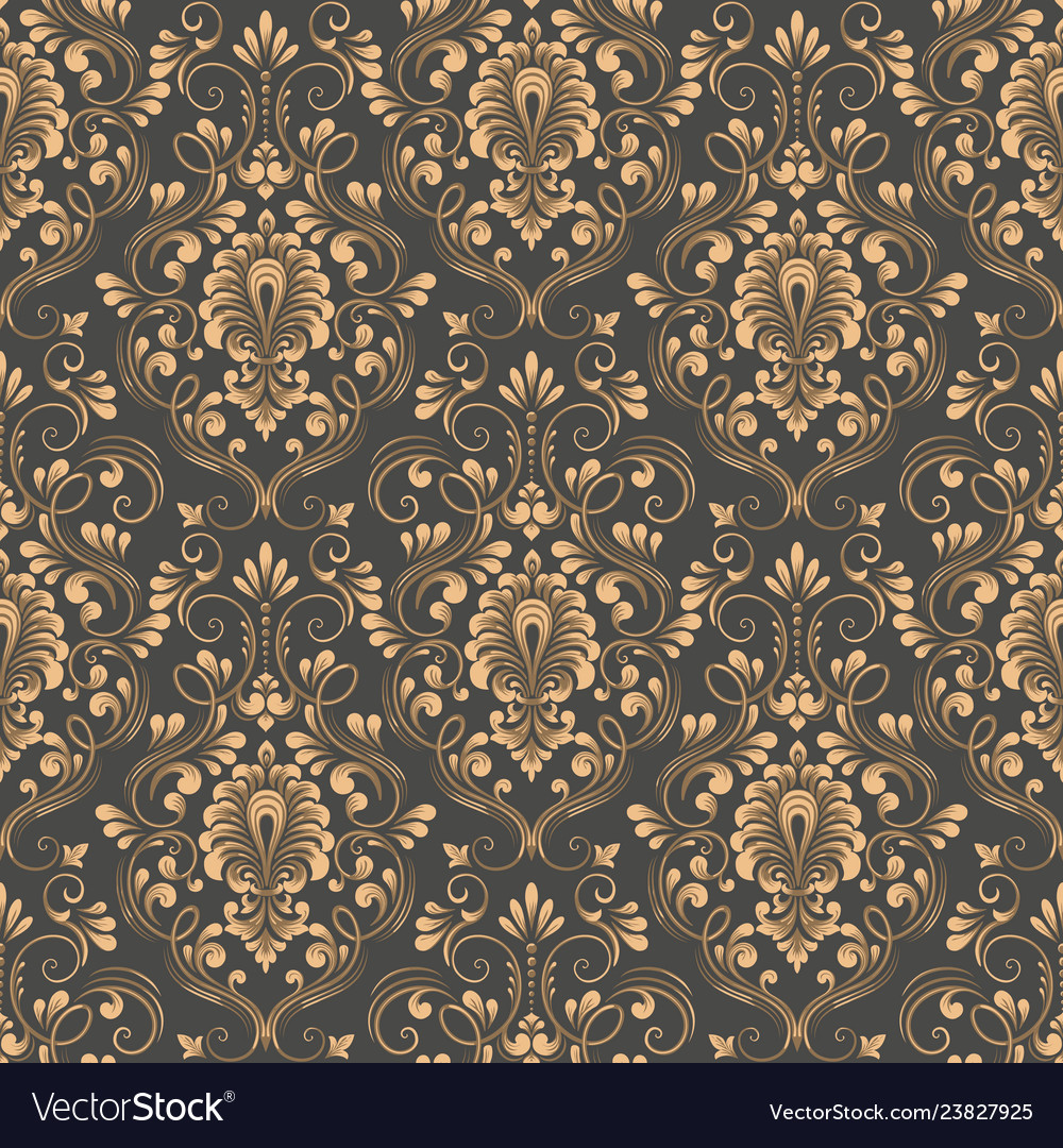 Damask seamless pattern background elegant