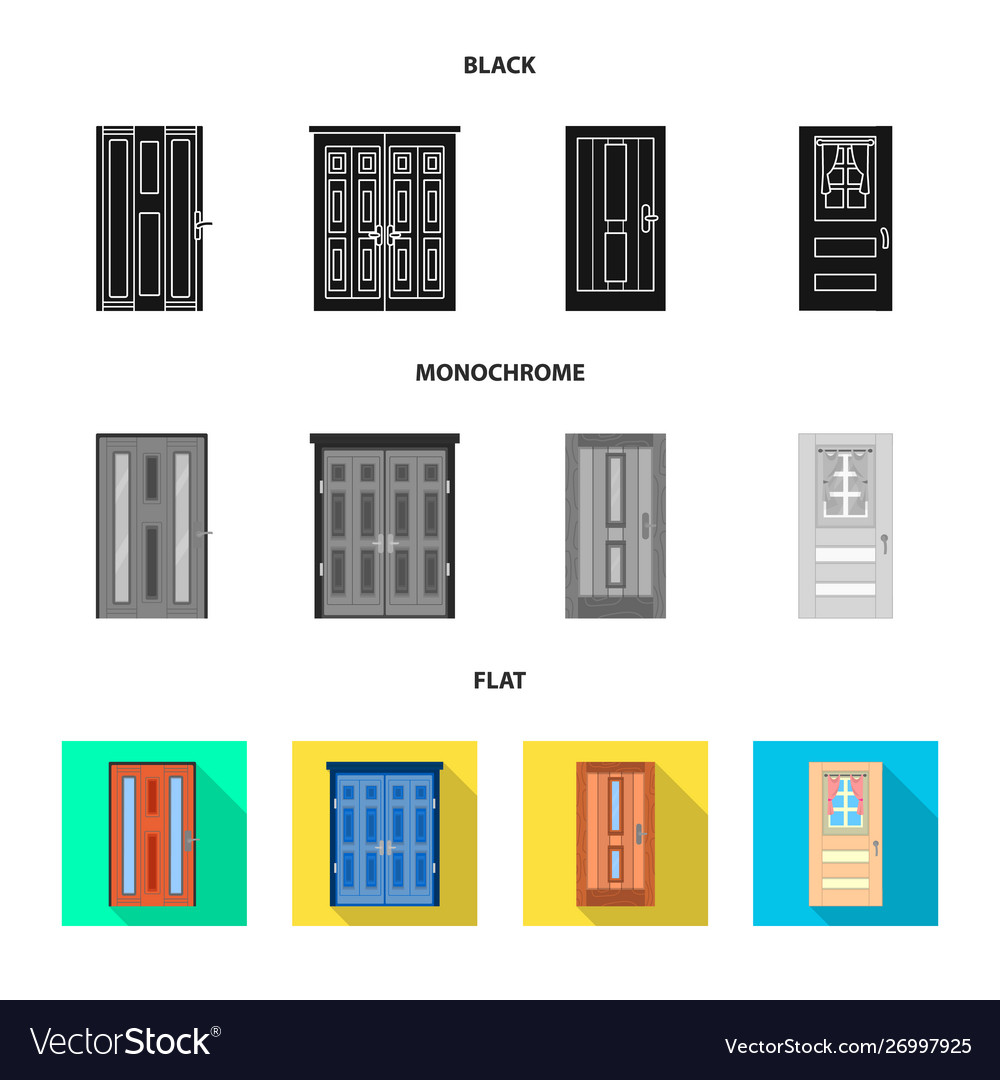 Isolated object architecture and modern logo Vector Image Isolated object architecture and modern logo