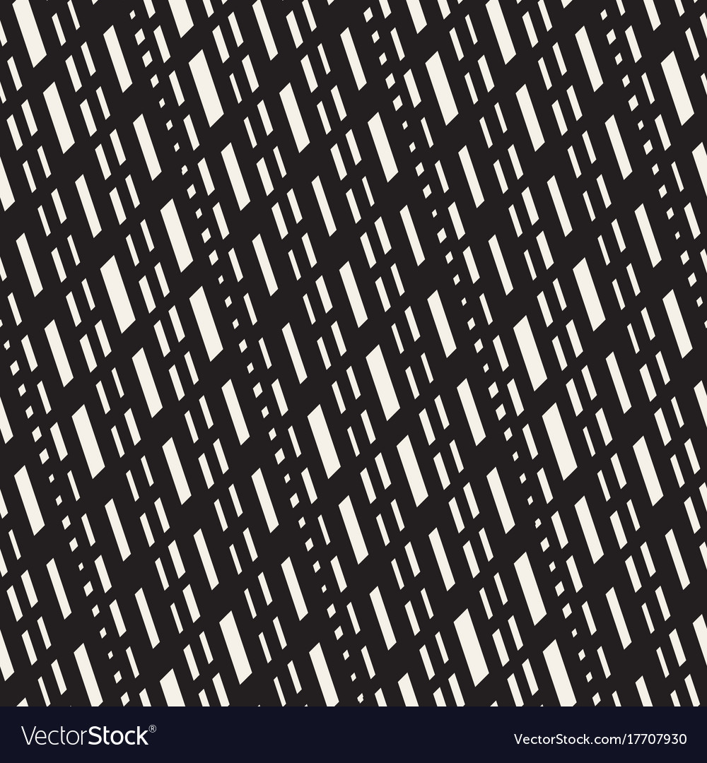 Black and white irregular dashed lines pattern