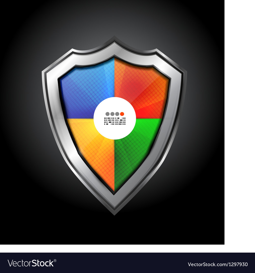 Colorful protection shield