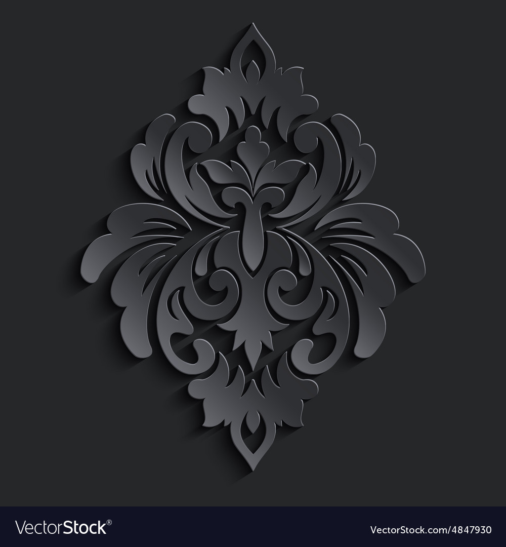 Damask volumetric element dark