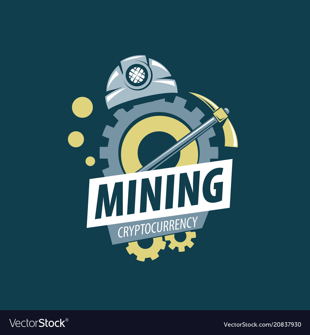 Digital currency mining vector image Digital currency mining