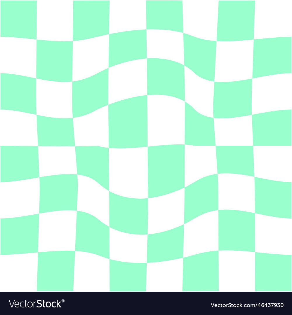 Distorted Checkerboard Illusion