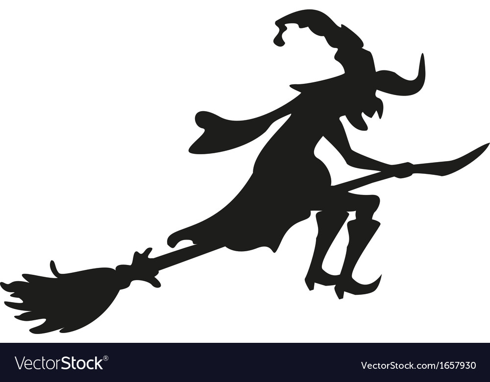 Halloween Witch Silhouette