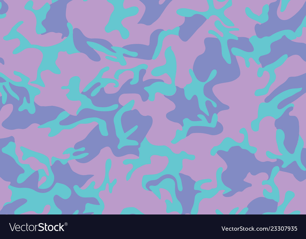 Background pattern of summer army camouflage vector image Background pattern of summer army camouflage