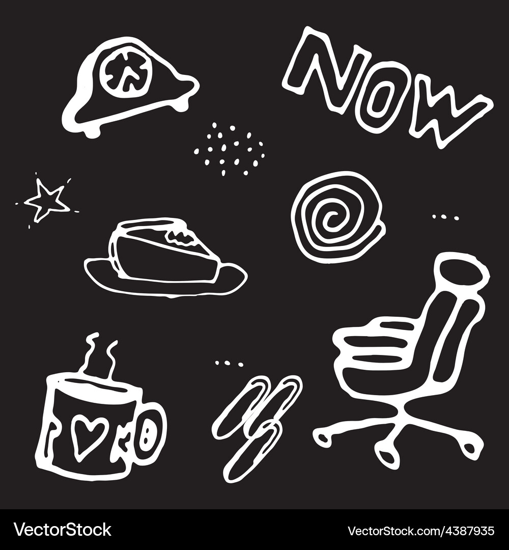 Doodle seamless pattern Royalty Free Vector Image