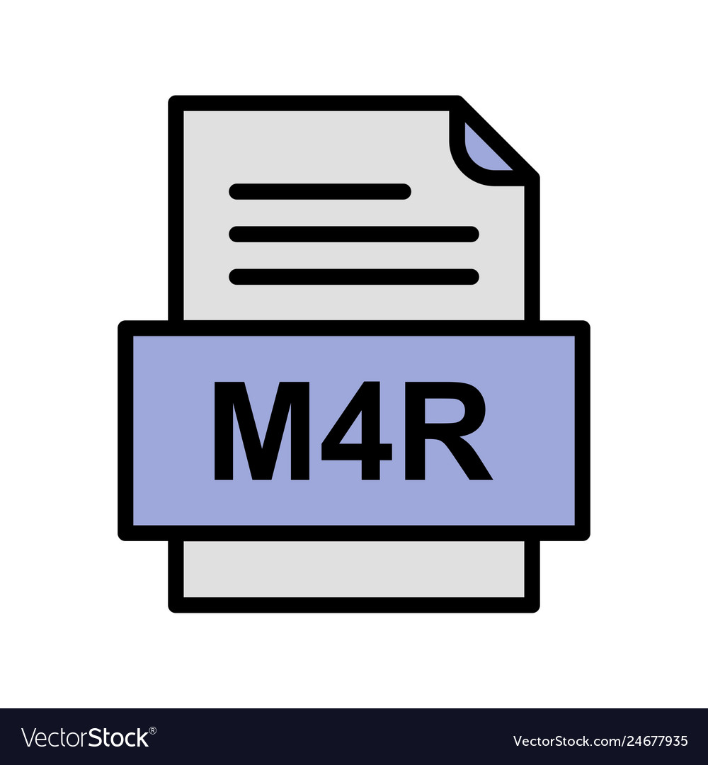 M4r file document icon