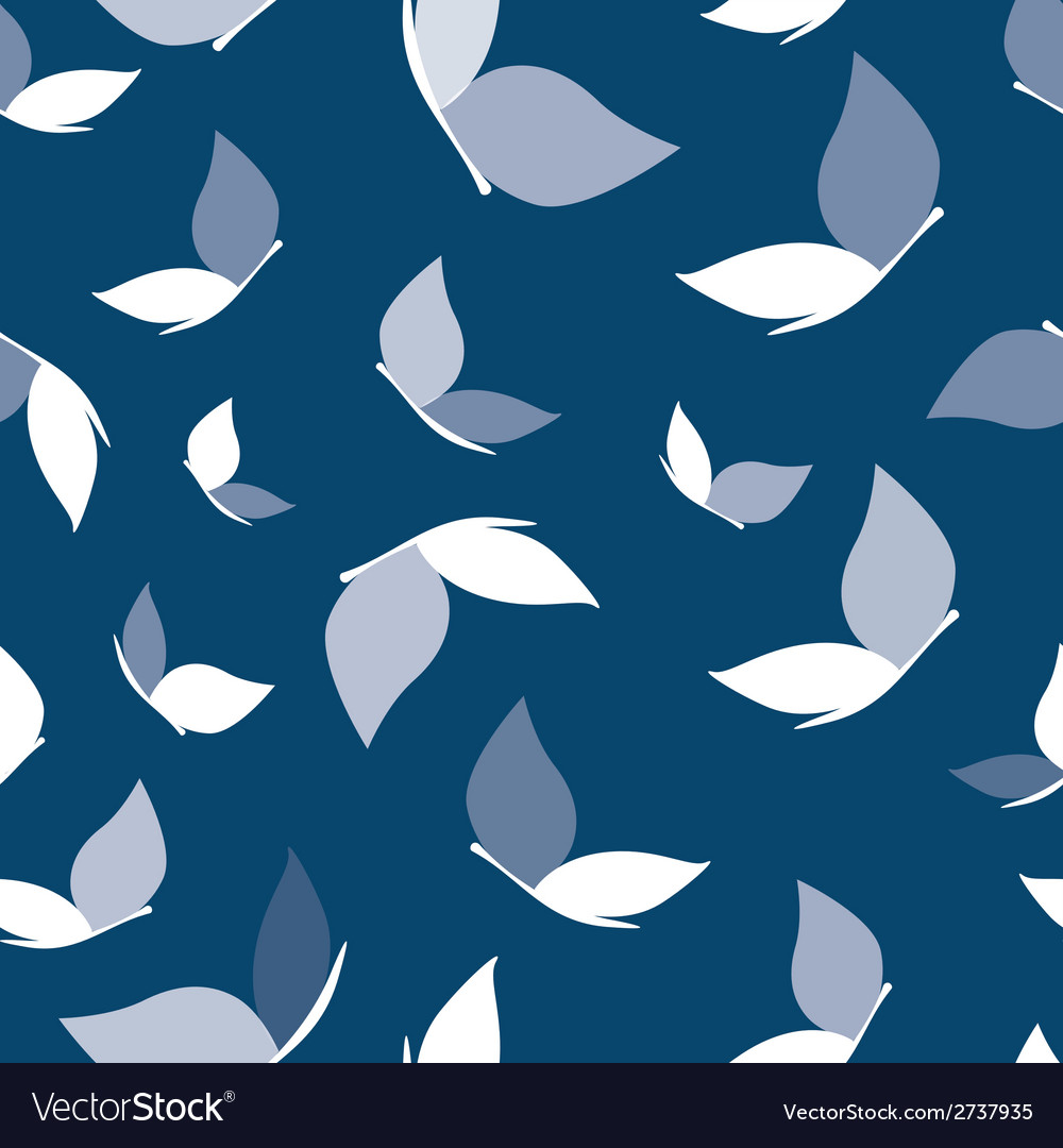 Seamless pattern with butterflies