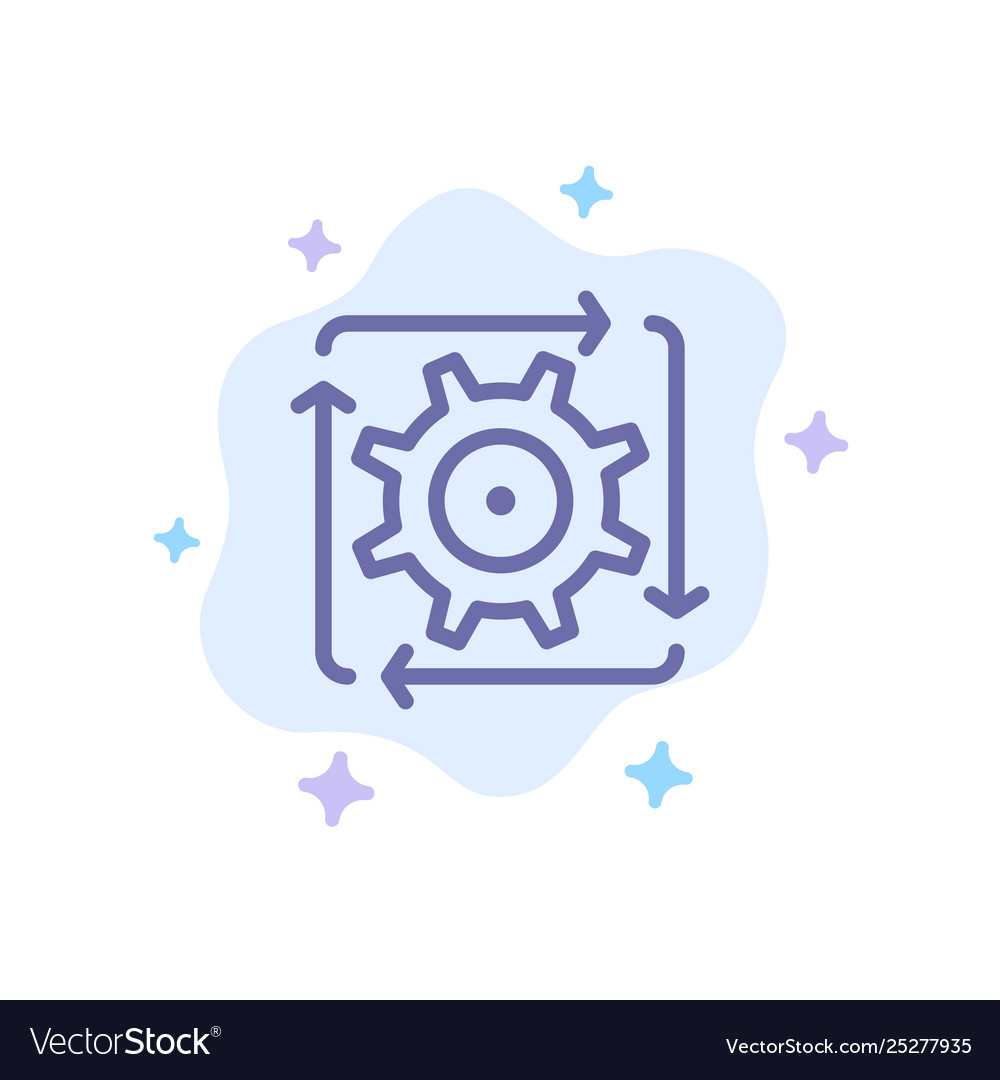 Workflow Automatisierungs-Entwicklungsablauf vector image Workflow Automatisierungs-Entwicklungsablauf