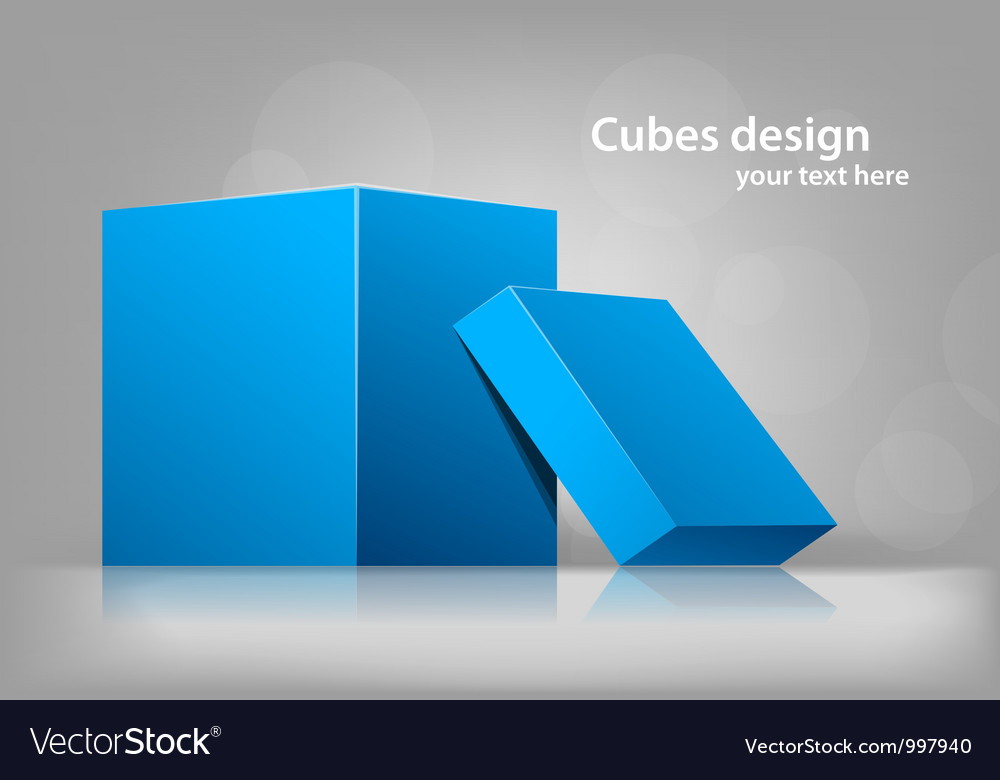 Abstract Cube Background