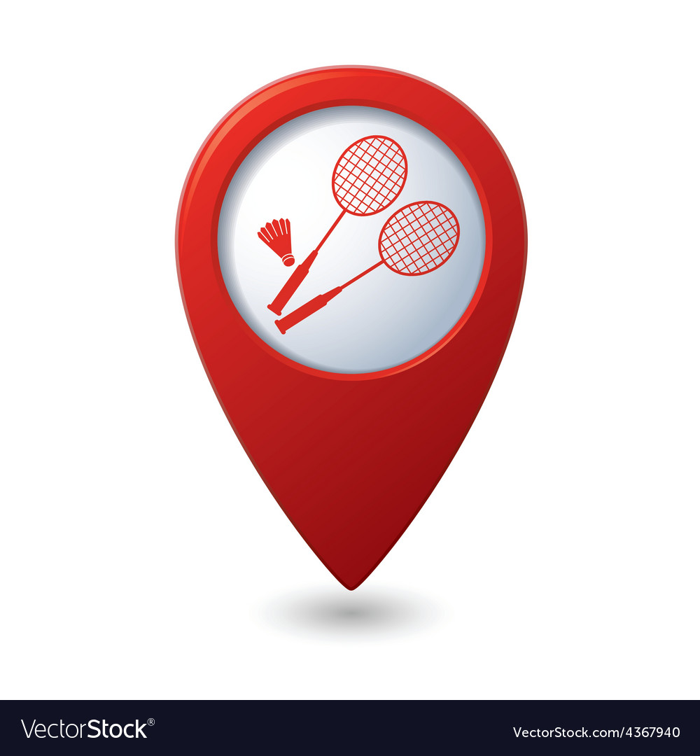Badminton Pointer Icon