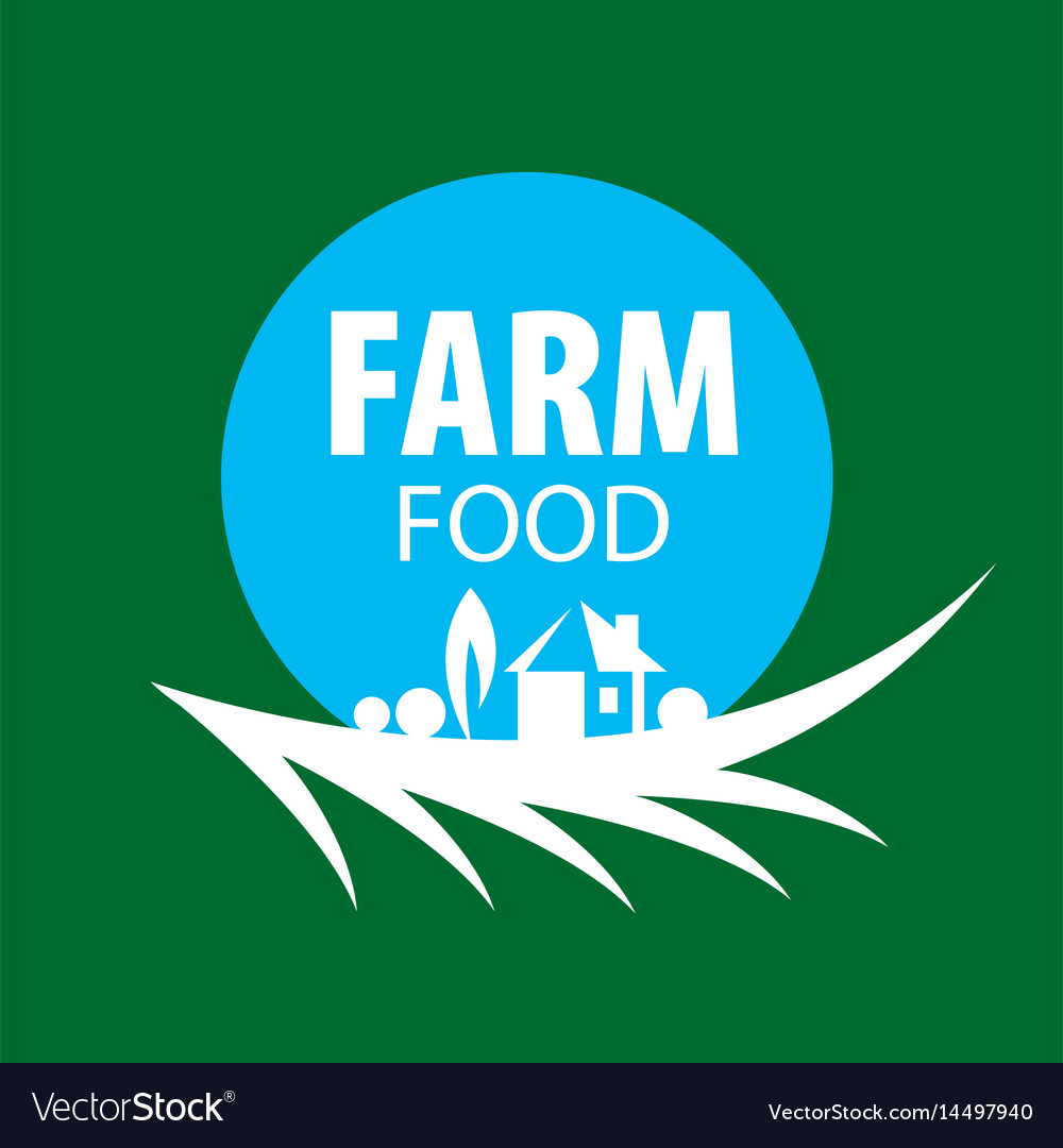 Logo farm food Royalty Free Vector Image - VectorStock