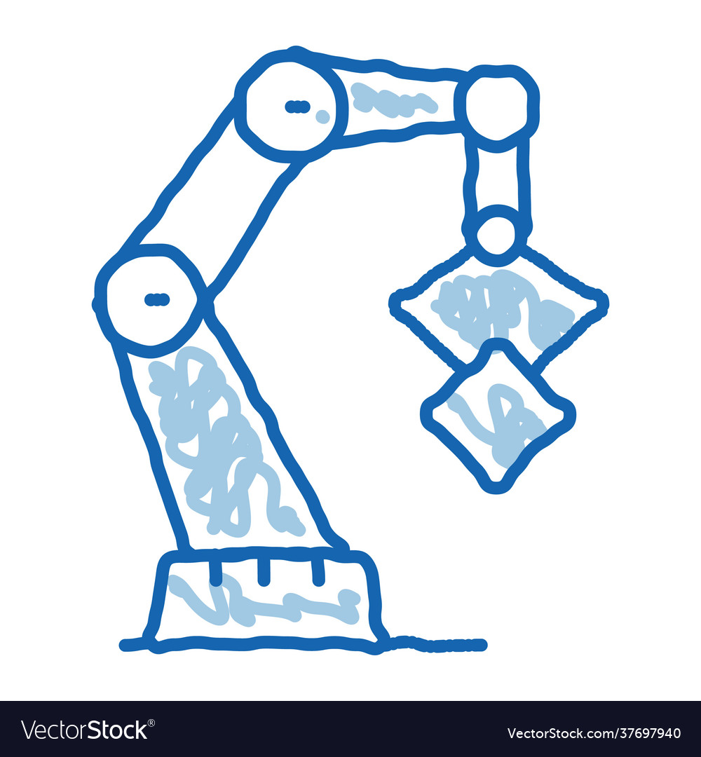 Robot Crane Mechanic Icon