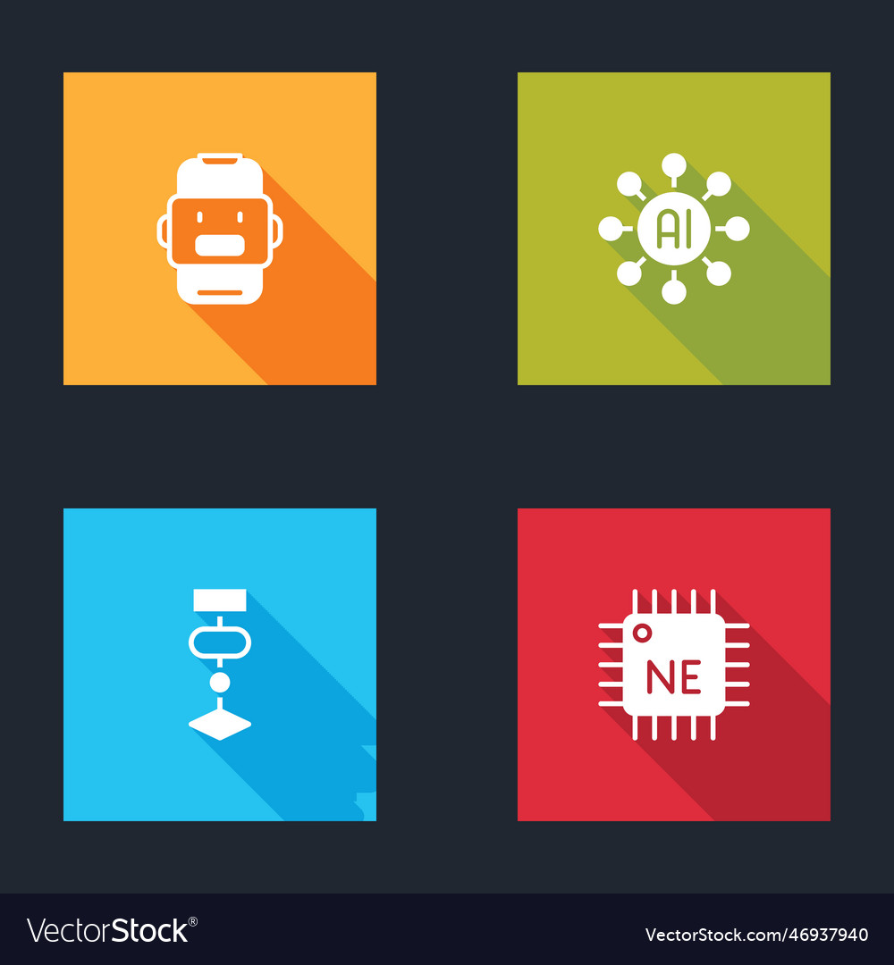 Chat bot neural Netzwerk-Algorithmus Vector Image Chat bot neural Netzwerk-Algorithmus