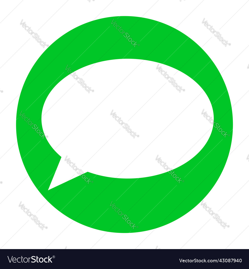 Speech talk bubble suitable for communication vector image Speech talk bubble suitable for communication