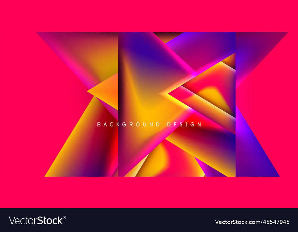 Abstract background with overlapping triangles vector image Abstract background with overlapping triangles