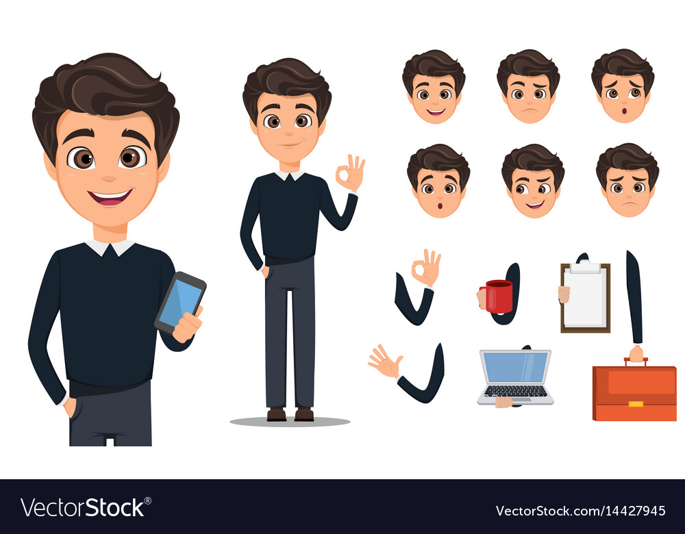 Premium Vector  Builder man character design illustration