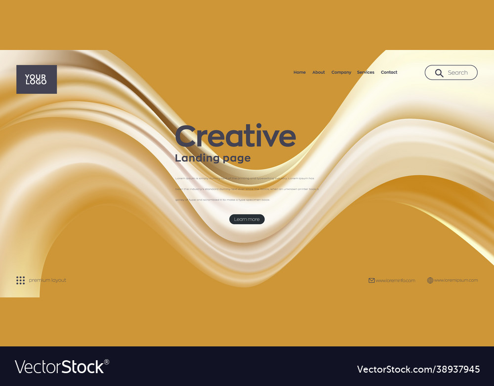 Colorful abstract web slider background