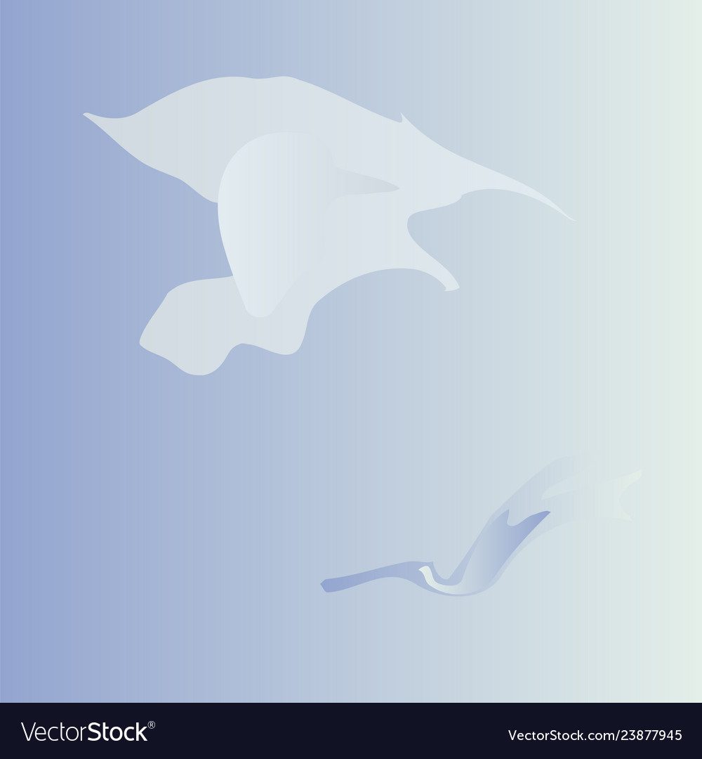 Light blue gradient background with abstract spots vector image Light blue gradient background with abstract spots