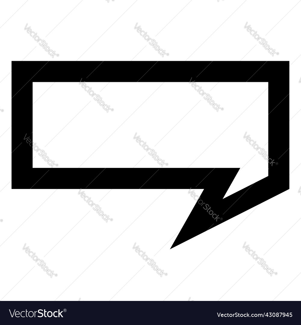 Speech talk bubble suitable for communication vector image Speech talk bubble suitable for communication