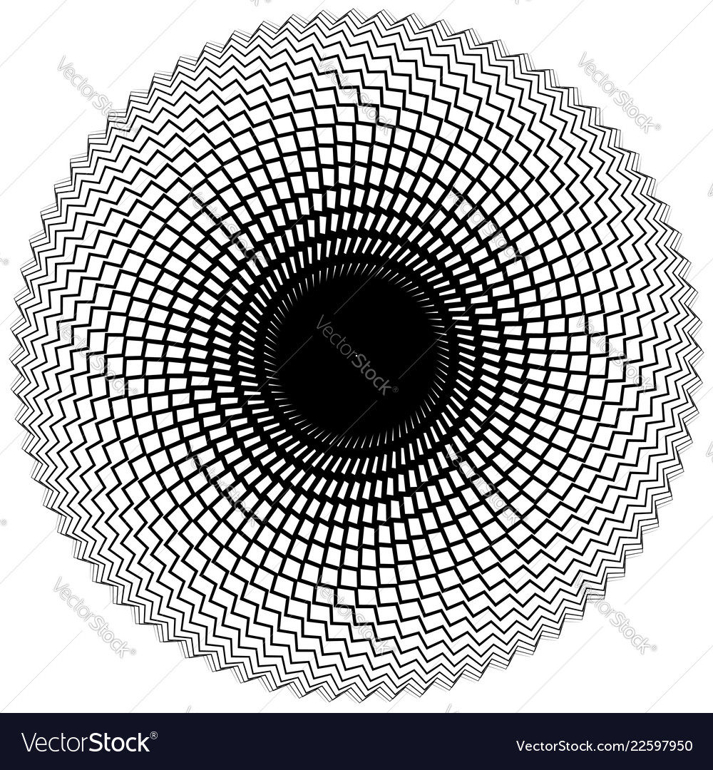 Abstract radiating lines element