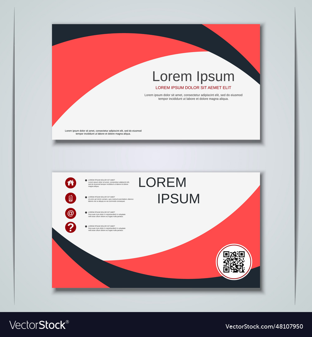 Business Card Design Vorlage