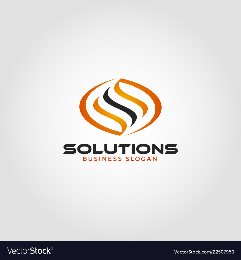 Energy S Flame Logo - Solution