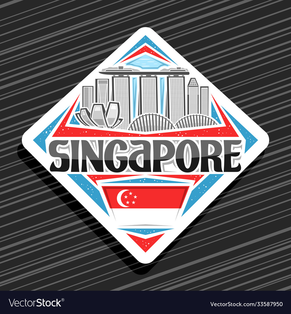 Logo for singapore Royalty Free Vector Image - VectorStock