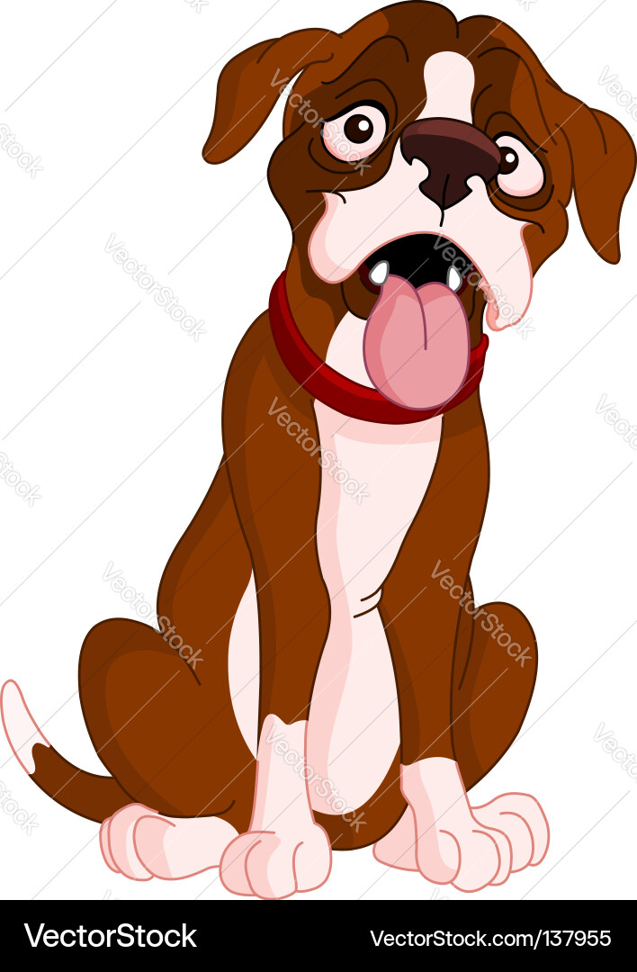 Boxer Royalty Free Vector Image - VectorStock